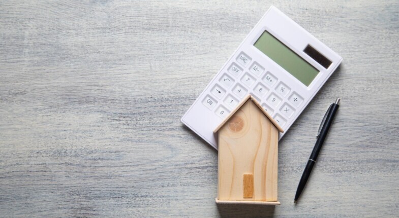 Lender reviewing combined loan-to-value documents