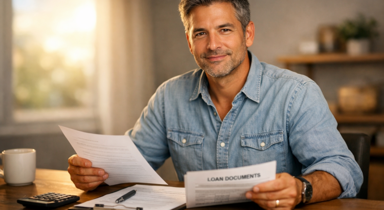 San Diego homeowner reviewing equity borrowing options