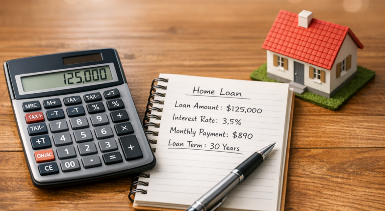 Home equity chart showing loan size minimums
