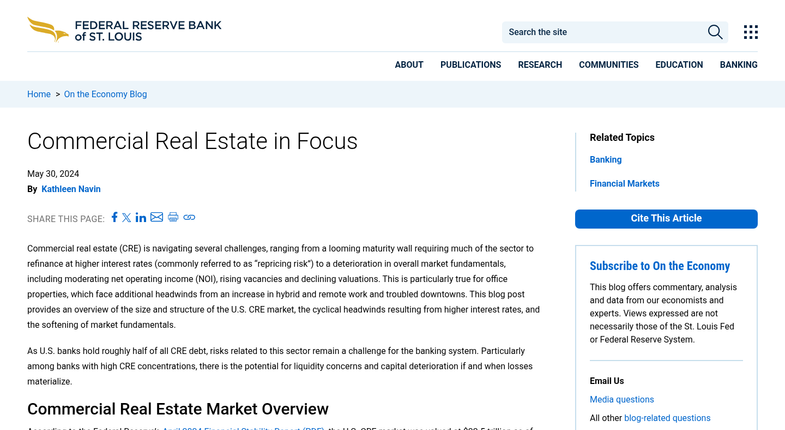 Commercial property LTV ratio limits chart