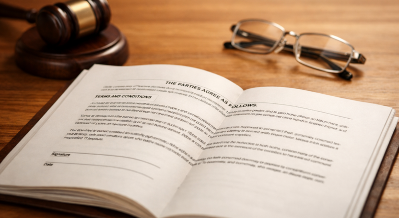 Probate court documents and legal approval process